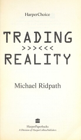 Book cover for Trading Reality