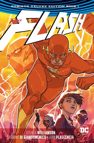 Book cover for The Flash: The Rebirth Deluxe Edition Book 1