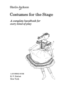 Book cover for Costumes for the Stage