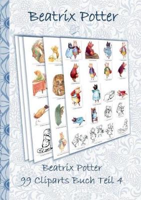 Book cover for Beatrix Potter 99 Cliparts Buch Teil 4 ( Peter Hase )