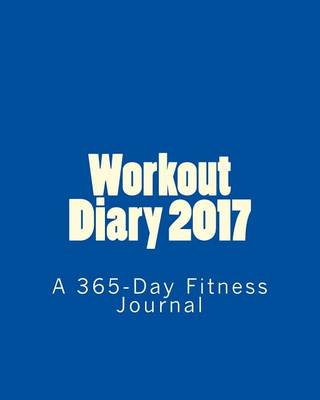 Book cover for Workout Diary 2017