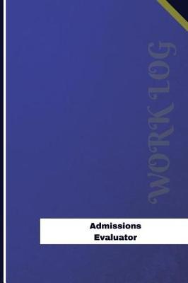 Cover of Admissions Evaluator Work Log