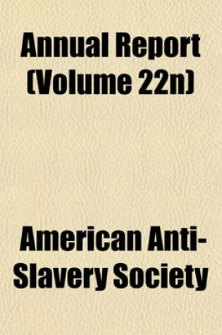 Cover of Annual Report (Volume 22n)