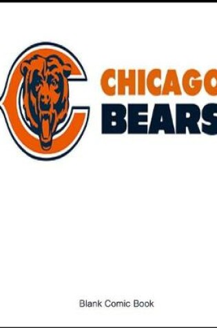Cover of Blank Comic Book Chicago Bears