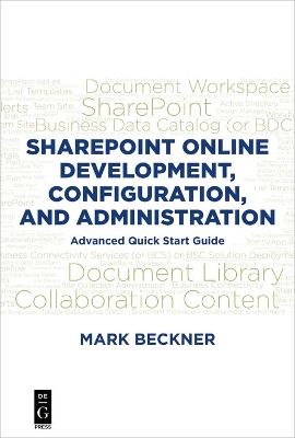 Book cover for SharePoint Online Development, Configuration, and Administration