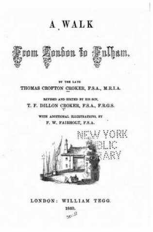 Cover of A walk from London to Fulham