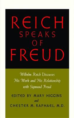Book cover for Reich Speaks of Freud