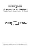 Book cover for Geomorphology and Environmental Sustainability