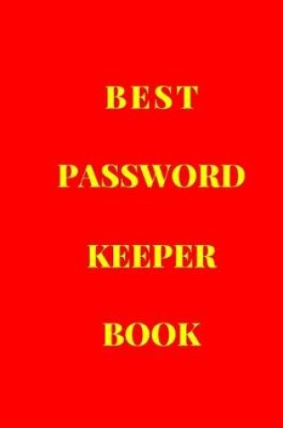 Cover of Best Password Keeper Book