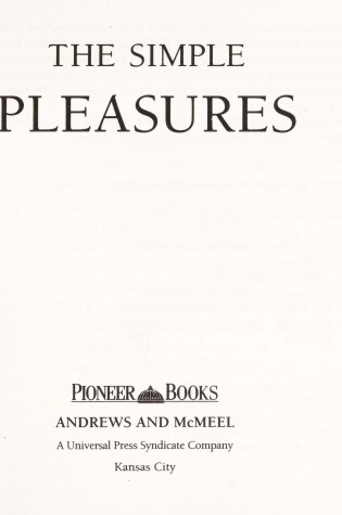 Cover of The Simple Pleasures