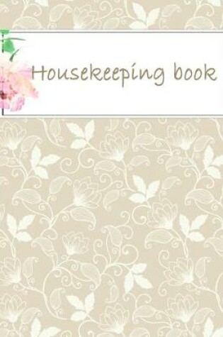 Cover of housekeeping book