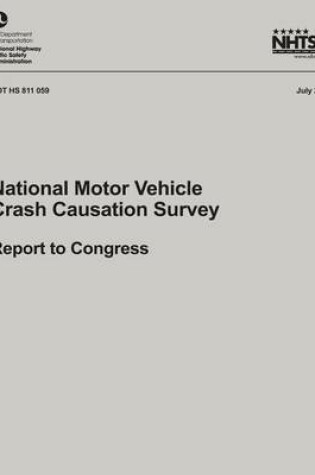 Cover of National Motor Vehicle Crash Causation Survey