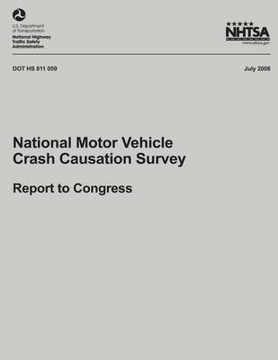 Cover of National Motor Vehicle Crash Causation Survey