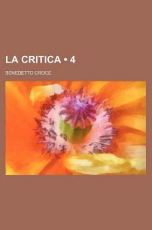 Cover of La Critica (4)
