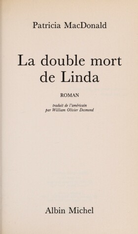 Book cover for Double Mort de Linda (La)