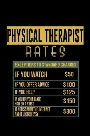 Cover of physical therapist rates