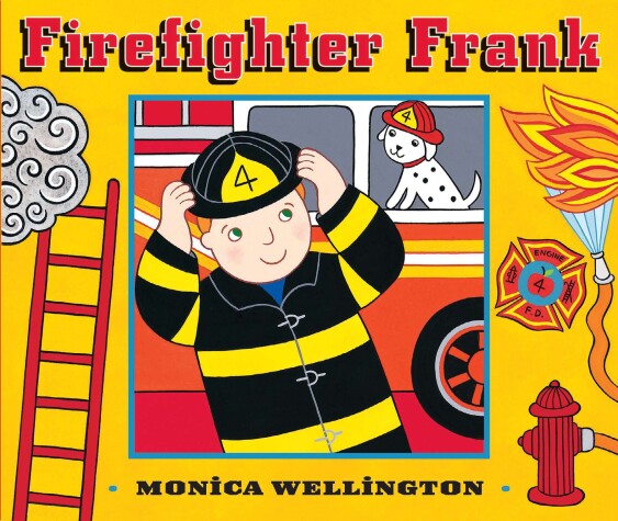 Book cover for Firefighter Frank Board Book Edition