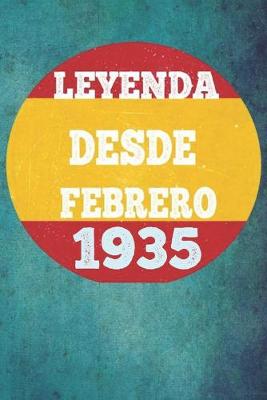 Book cover for Leyenda Desde Febrero 1935