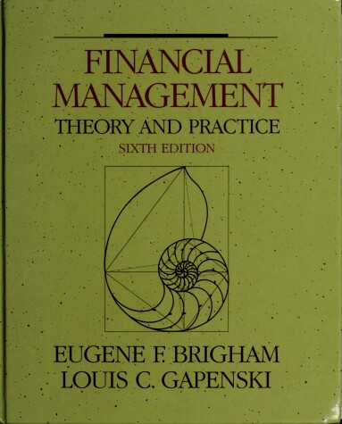 Book cover for Brigham Financial Manmt:Theory/Practice 6e