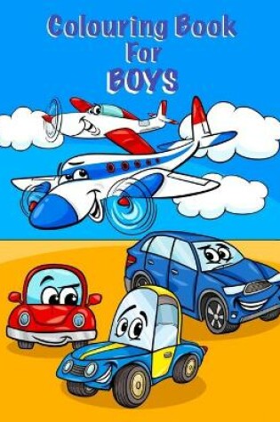 Cover of Colouring Book For Boys