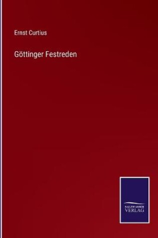 Cover of Göttinger Festreden