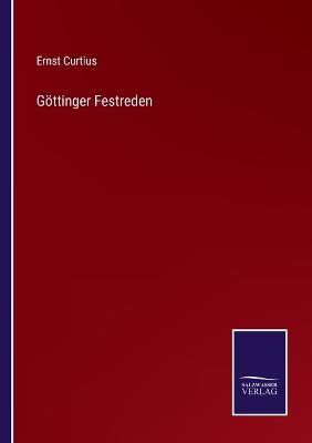 Book cover for Göttinger Festreden