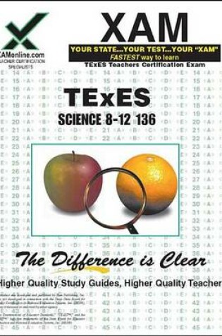 Cover of Texes Science 8-12 136