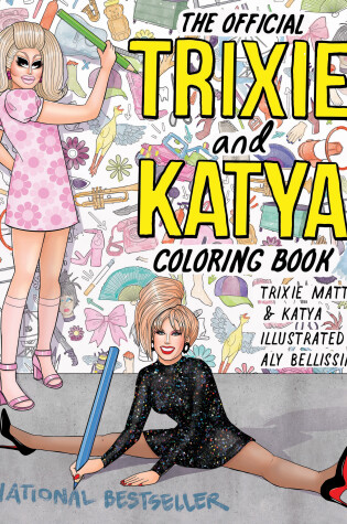 Cover of The Official Trixie and Katya Coloring Book