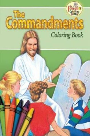 Cover of About the Commandments Colouring Book