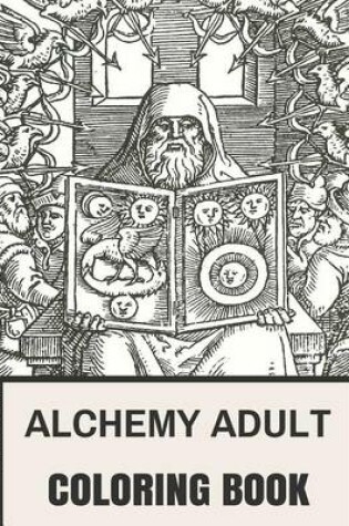 Cover of Alchemy Adult Coloring Book