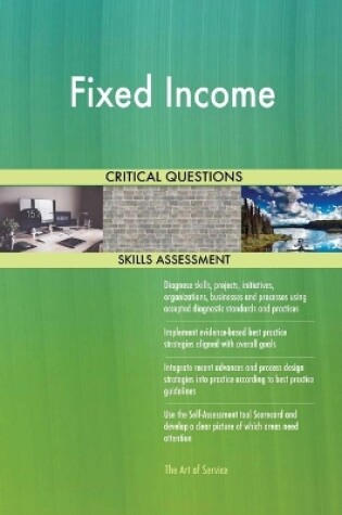 Cover of Fixed Income Critical Questions Skills Assessment