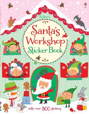 Book cover for Santa's Workshop Sticker Book