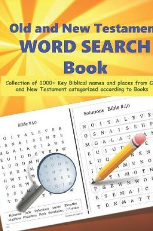 Cover of Old and New Testament WORD SEARCH Book