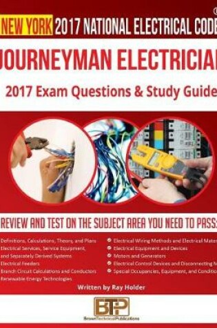 Cover of New York 2017 Journeyman Electrician Study Guide