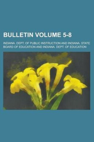 Cover of Bulletin Volume 5-8