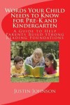 Book cover for Words Your Child Needs to Know for Pre-K and Kindergarten