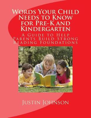 Book cover for Words Your Child Needs to Know for Pre-K and Kindergarten
