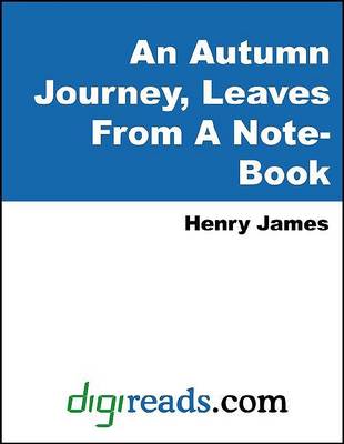 Book cover for An Autumn Journey, Leaves from a Note-Book