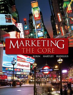 Book cover for Marketing: The Core with Connectplus Access Card