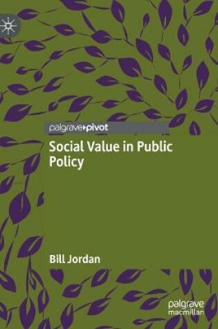 Cover of Social Value in Public Policy