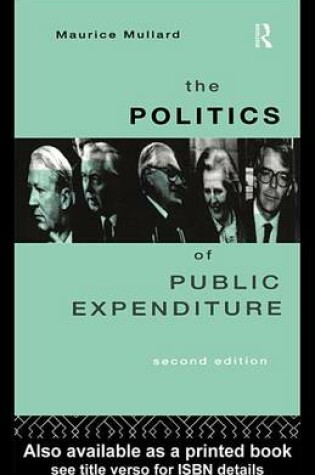 Cover of The Politics of Public Expenditure