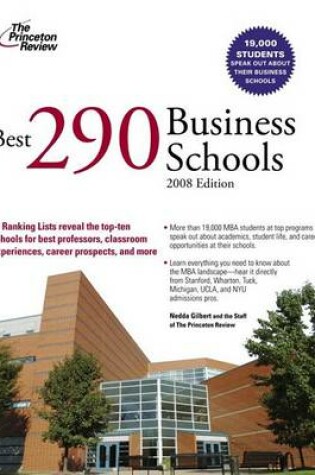 Cover of Best 290 Business Schools