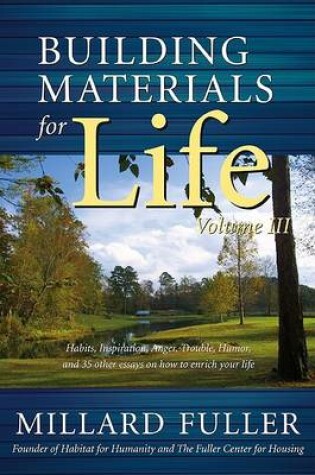 Cover of Building Materials for Life, Volume III