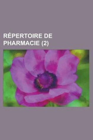 Cover of Repertoire de Pharmacie (2)