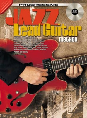 Book cover for Progressive Jazz Lead Guitar Method