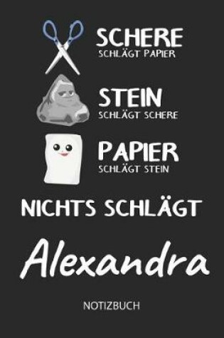 Cover of Nichts schlagt - Alexandra - Notizbuch