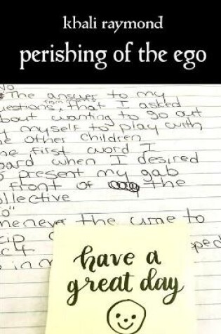 Cover of Perishing of the Ego