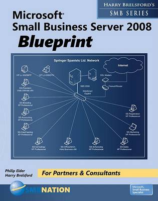 Cover of Microsoft Small Business Server 2008 Blueprint