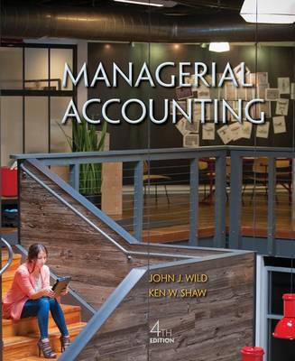 Book cover for Managerial Accounting with Connect Access Card