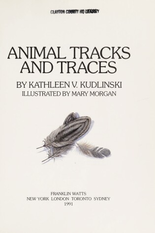 Cover of Animal Tracks and Traces